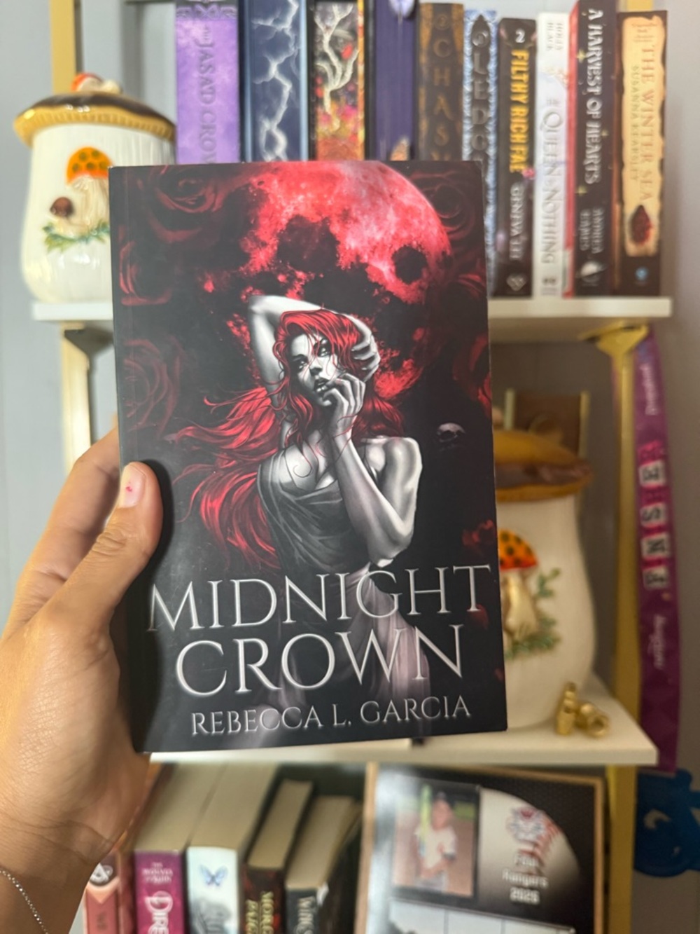 💛 3 for $15 💛 Midnight Crown by Rebecca L. Garcia - Dark Fantasy Paperback